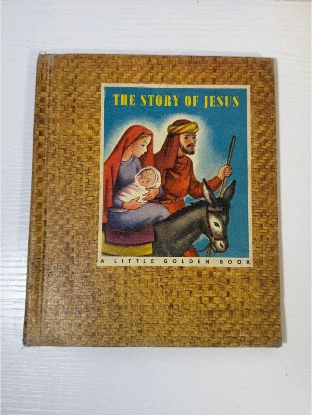 Vintage The Story of Jesus A Little Golden Book by Beatrice Alexander